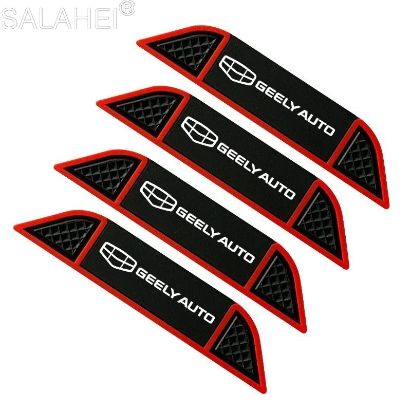 4pcs car sticker door edge guards trim molding strip scratch protector for geely manjaro atlas emgrand coolray gx3 ec7 tugella 4pcs car sticker door edge guards trim molding strip scratch protector for geely manjaro atlas emgrand coolray gx3 ec7 tugella