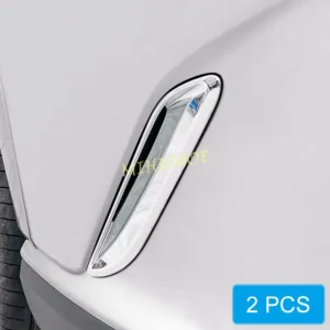 for lexus rx 350 350h 450h+ 500h 2023 2024 2025 rear bumper air vent covers decoration glossy chrome car accessories