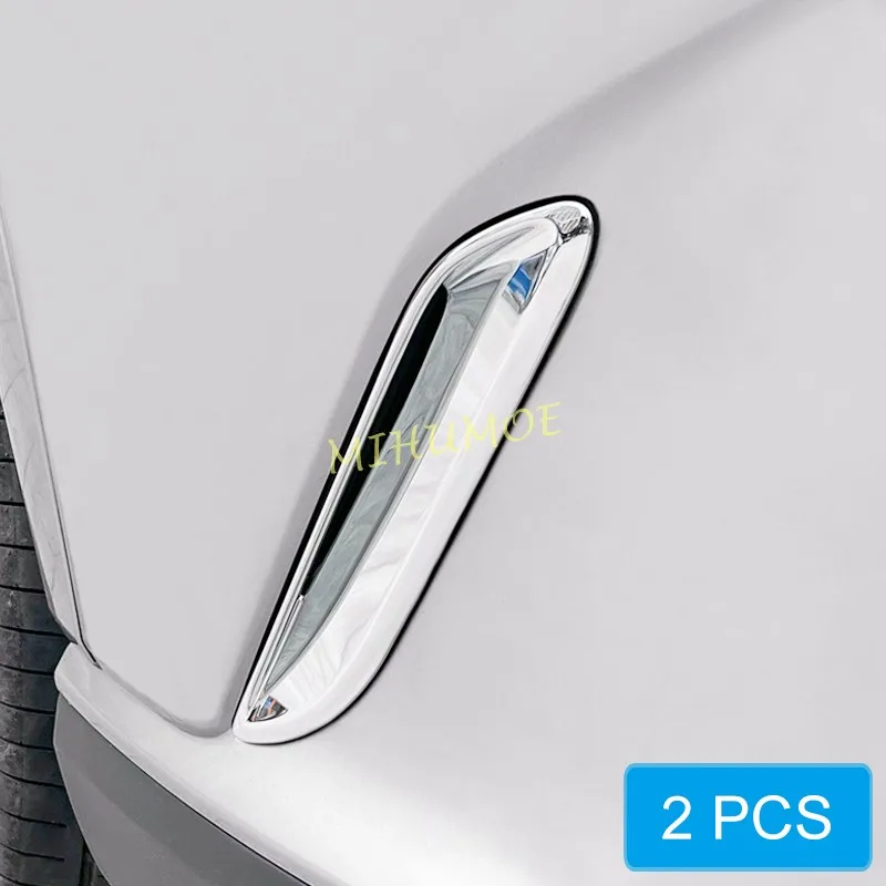 for lexus rx 350 350h 450h+ 500h 2023 2024 2025 rear bumper air vent covers decoration glossy chrome car accessories for lexus rx 350 350h 450h+ 500h 2023 2024 2025 rear bumper air vent covers decoration glossy chrome car accessories