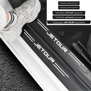 car sill protector decoration sticker modely welcome pedal protection strip for chery jetour x70 x70sm x90 x95 car accessories