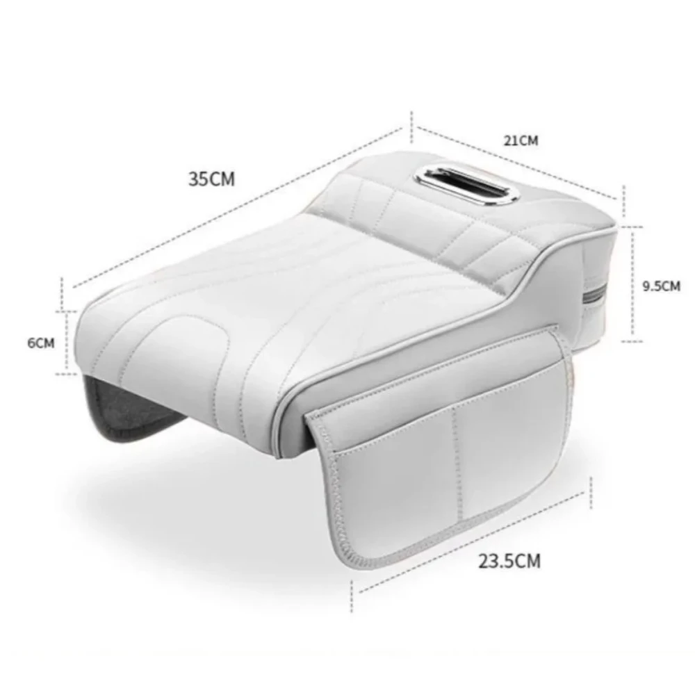 2026 new car armrest cushion memory foam booster pad with storage pocket ergonomic support for long drive comfort universal fit 2026 new car armrest cushion memory foam booster pad with storage pocket ergonomic support for long drive comfort universal fit