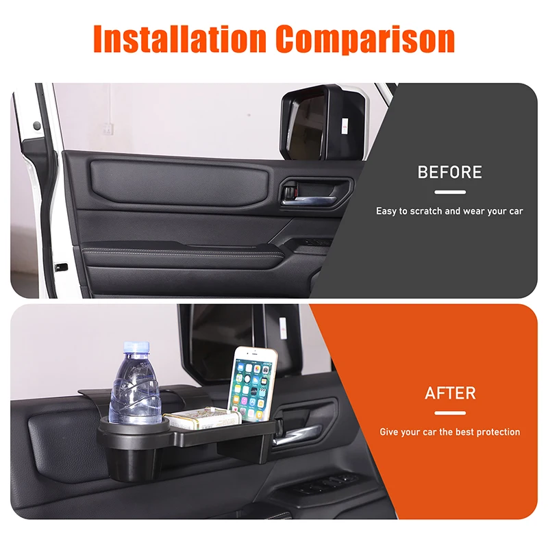 for toyota land cruiser prado lc250 j250 2024 2026 car side door window cup holder storage barrel pocket hanging storage rack for toyota land cruiser prado lc250 j250 2024 2026 car side door window cup holder storage barrel pocket hanging storage rack