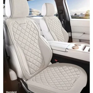universal high quality linen car full seat cover breathable flax luxury car suv. seat cushion full seats cover protection