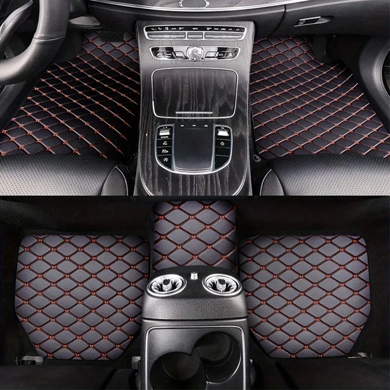 universal 5pcs car floor mats pu leather waterproof dust proof auto foot pad protector pads fashion car foot pad universal 5pcs car floor mats pu leather waterproof dust proof auto foot pad protector pads fashion car foot pad