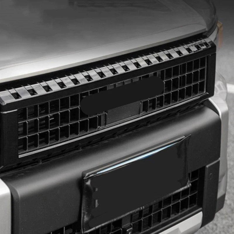 silver grille black radiator grill for toyota prado lc250 2024 2025 upgraded deluxe car front bumper net silver grille black radiator grill for toyota prado lc250 2024 2025 upgraded deluxe car front bumper net