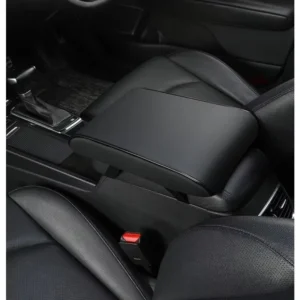 comfort heightened pu leather armrest pad universal car center console protector cushion soft auto interior armrest cover
