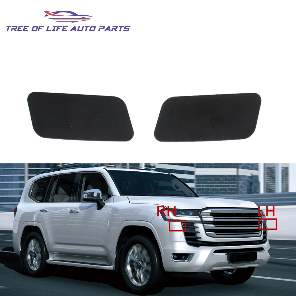 85354 60110 85353 60110 new front bumper headlight washer spray nozzle jet cover cap for toyota land cruiser 300 series 2021+ 85354 60110 85353 60110 new front bumper headlight washer spray nozzle jet cover cap for toyota land cruiser 300 series 2021+