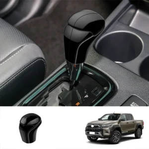 for toyota hilux hilux revo 2024 2025 abs car center console gear shift head knob cover trim frame interior accessories