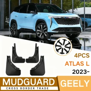 for geely boyue atlas l starray 2023 car tire fender skin with mounting hardware car wing universal fender garnish