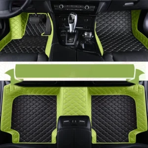 custom leather car floor mat for geely manjaro tugella okavango coolray 2021 2022 2023 2024 2025 waterproof interior accessories
