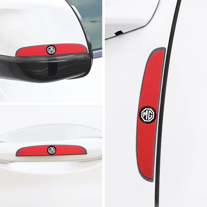 4pcs rubber anti collision strip car door rearview mirror protector stickers for mg cyberster mg3 mg5 mg7 mg6 zs es5a one hs mg4 4pcs rubber anti collision strip car door rearview mirror protector stickers for mg cyberster mg3 mg5 mg7 mg6 zs es5a one hs mg4