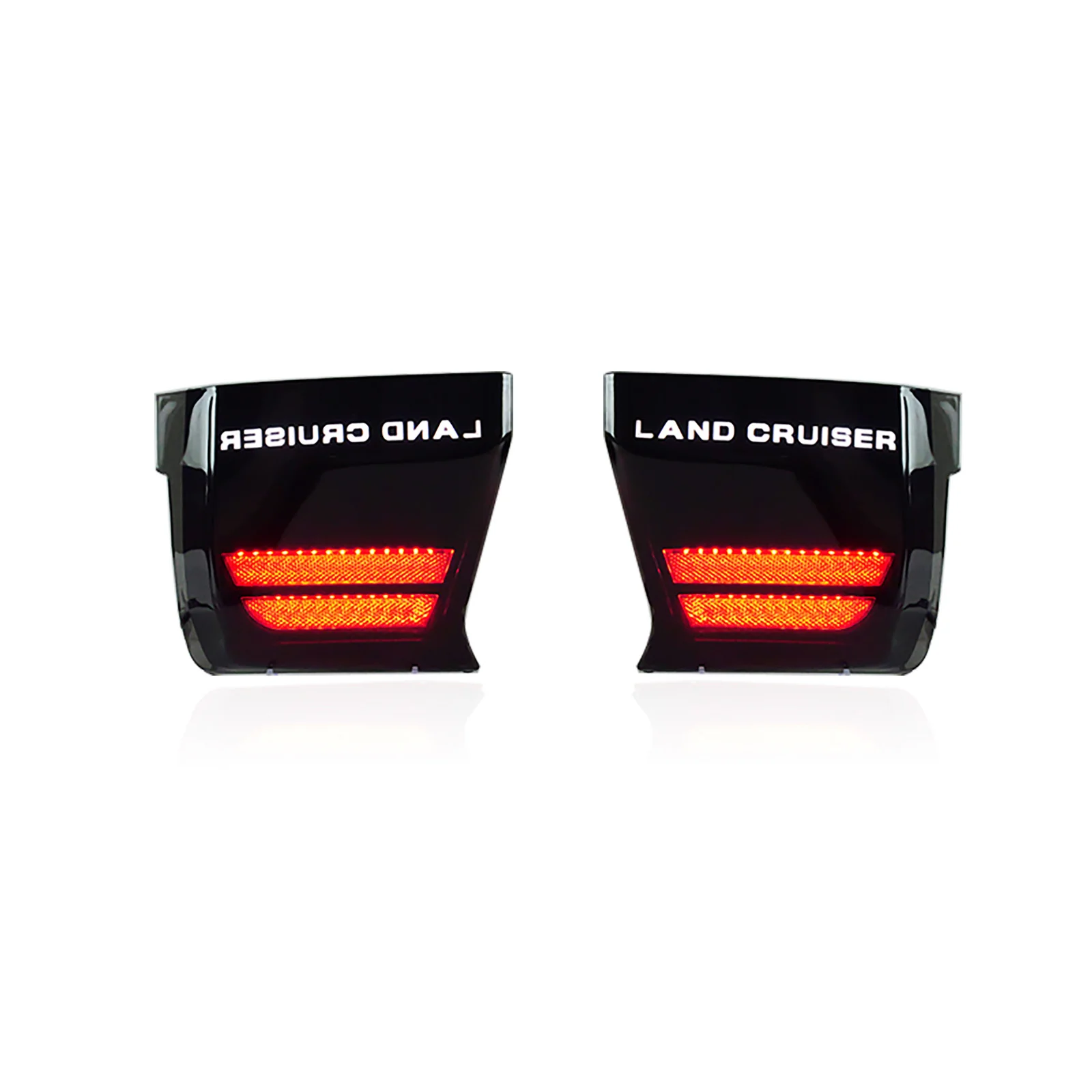2 pcs for toyota land cruiser prado 250 lc250 2024 2025 taillight bumper lamp rear brake stop warning lamps 2 pcs for toyota land cruiser prado 250 lc250 2024 2025 taillight bumper lamp rear brake stop warning lamps