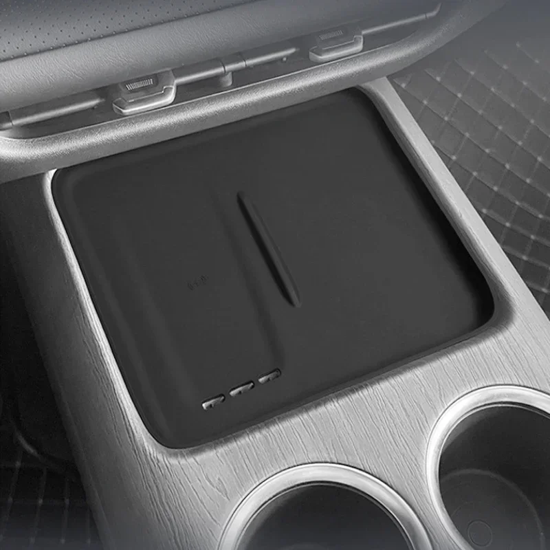 car armrest box storage lower central control tidying box for changan cs75 plus 2025 2026 wireless charging pad water cup holder car armrest box storage lower central control tidying box for changan cs75 plus 2025 2026 wireless charging pad water cup holder