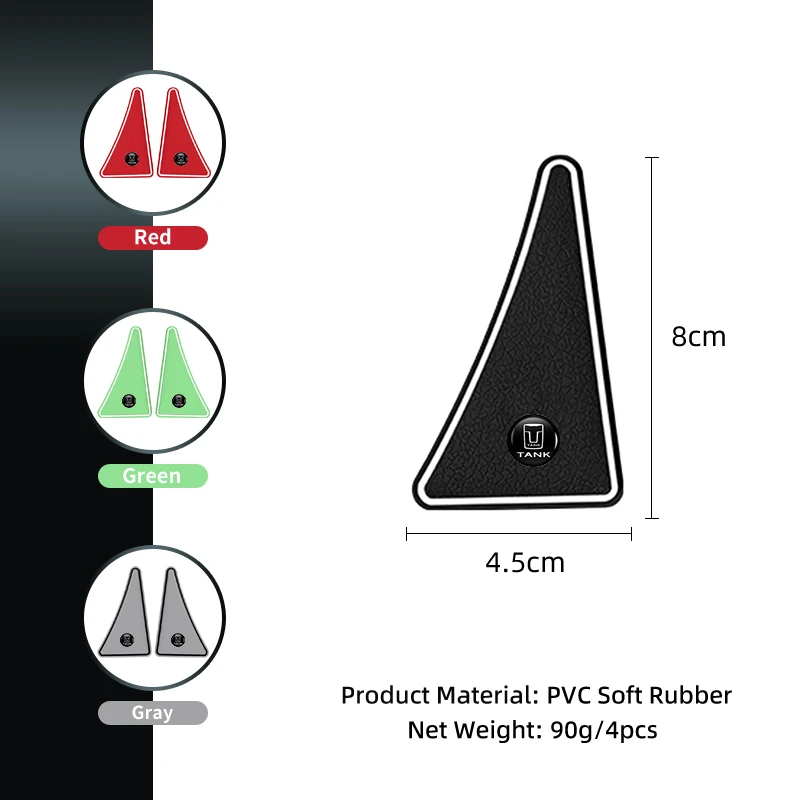 2pcs/4pcs auto car door corner anti collision protector sticker for great wall gwm tank 300 city 300 border 400 500 phev 700 800 2pcs/4pcs auto car door corner anti collision protector sticker for great wall gwm tank 300 city 300 border 400 500 phev 700 800