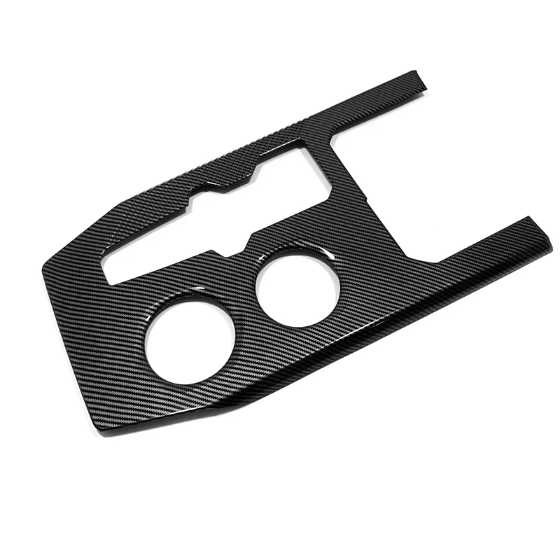 for changan unik uni k 2021 2023 2024 carbon car central console gear shift panel frame sticker water cup cover trim for changan unik uni k 2021 2023 2024 carbon car central console gear shift panel frame sticker water cup cover trim
