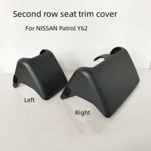 for nissan patrol y62 second row seat trim cover seat trim panel middle row seat hinge cover auto parts