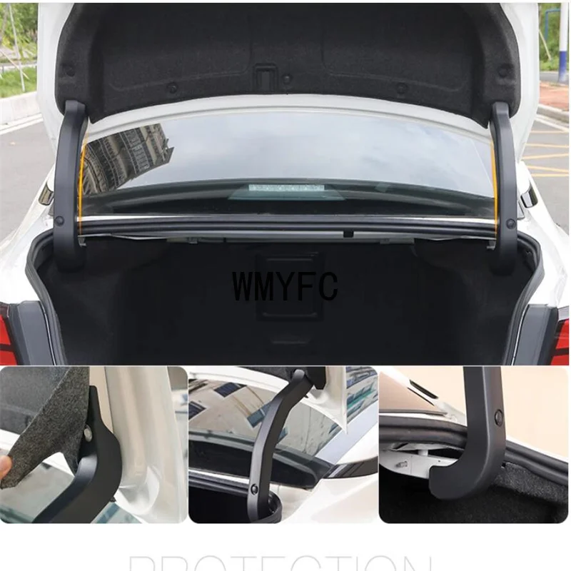 for nissan teana / altima 2013 2018 2019 2020 abs plastic rear trunk hinged protective cover trim 2pcs for nissan teana / altima 2013 2018 2019 2020 abs plastic rear trunk hinged protective cover trim 2pcs