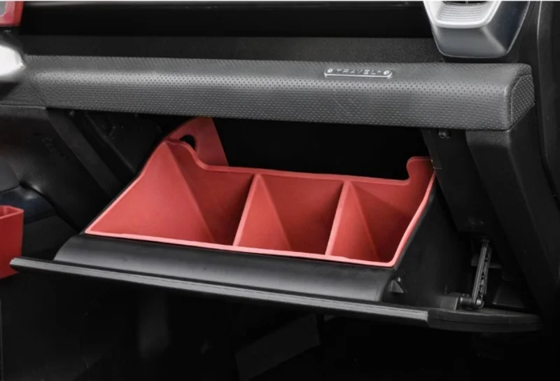 car co pilot storage box fit for jetour traveler t2 modified auto co pilot silicone storage box with partition interior parts car co pilot storage box fit for jetour traveler t2 modified auto co pilot silicone storage box with partition interior parts