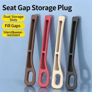 car seat gap filler, 2 pack no drop seat side gap seam filler organizer with phone holder, fill the gap between seat & console