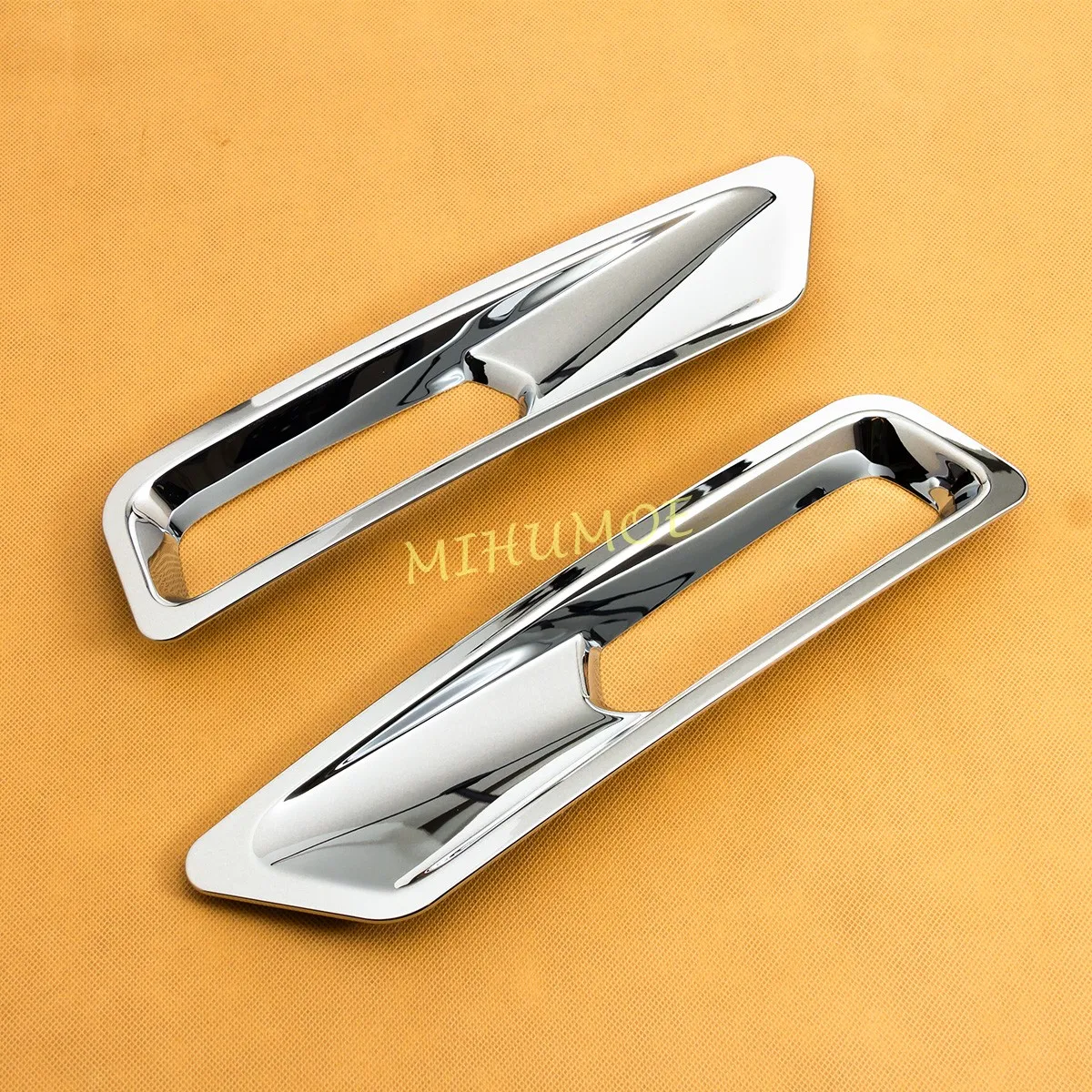 for honda pilot 2023 2024 2025 glossy chrome rear bumper reflector fog light lamp overlay cover trim for honda pilot 2023 2024 2025 glossy chrome rear bumper reflector fog light lamp overlay cover trim