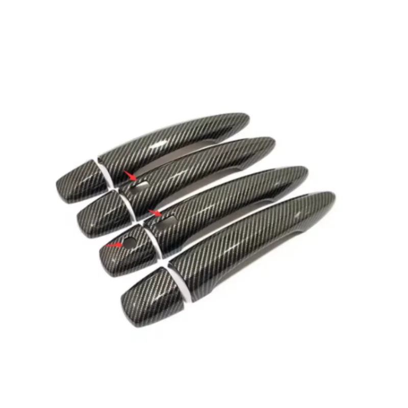 car external abs carbon fiber side door handle cover door bowl case trim for nissan pathfinder 2024 2025 car external abs carbon fiber side door handle cover door bowl case trim for nissan pathfinder 2024 2025