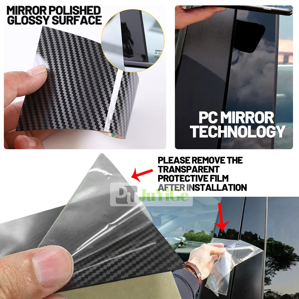for nissan terra xterra 2018 2022 2019 2020 2021 bright black carbon fibre window door b c sticker for nissan terra xterra 2018 2022 2019 2020 2021 bright black carbon fibre window door b c sticker