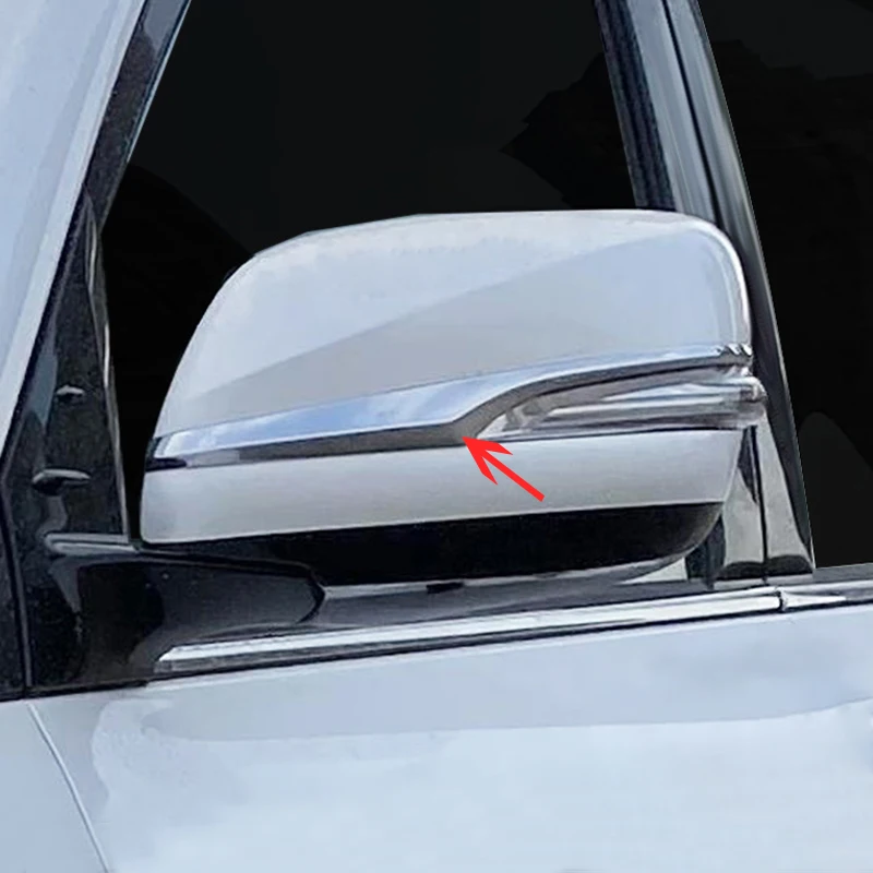 rearview mirror cover highlight strip chrome for 2016 2021 lexus lx 570 lx570 decoration modification 2020 2019 2018 rearview mirror cover highlight strip chrome for 2016 2021 lexus lx 570 lx570 decoration modification 2020 2019 2018