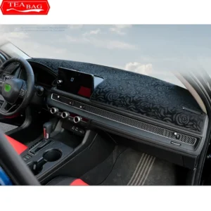 car styling dash mat dashmat dashboard cover sun shade dash board cover carpet for honda civic 11th gen 2021 2022 accessories