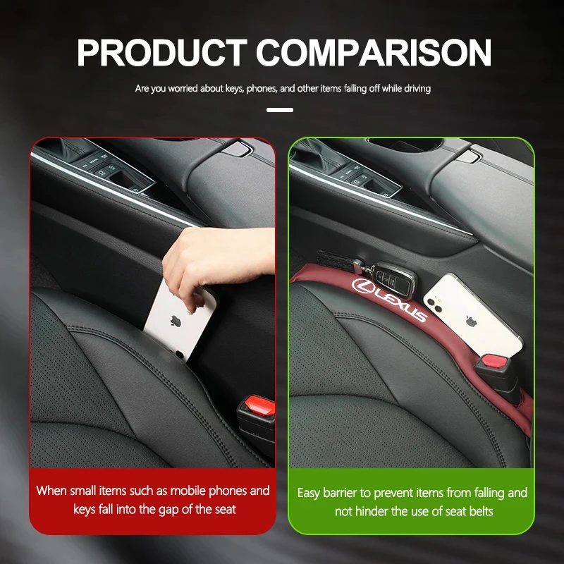 car seat gap filler strip soft pads leather car styling spacer for lexus ls lc is350 es300 gs350 ct200h gx460 lx570 rx500h nx300 car seat gap filler strip soft pads leather car styling spacer for lexus ls lc is350 es300 gs350 ct200h gx460 lx570 rx500h nx300