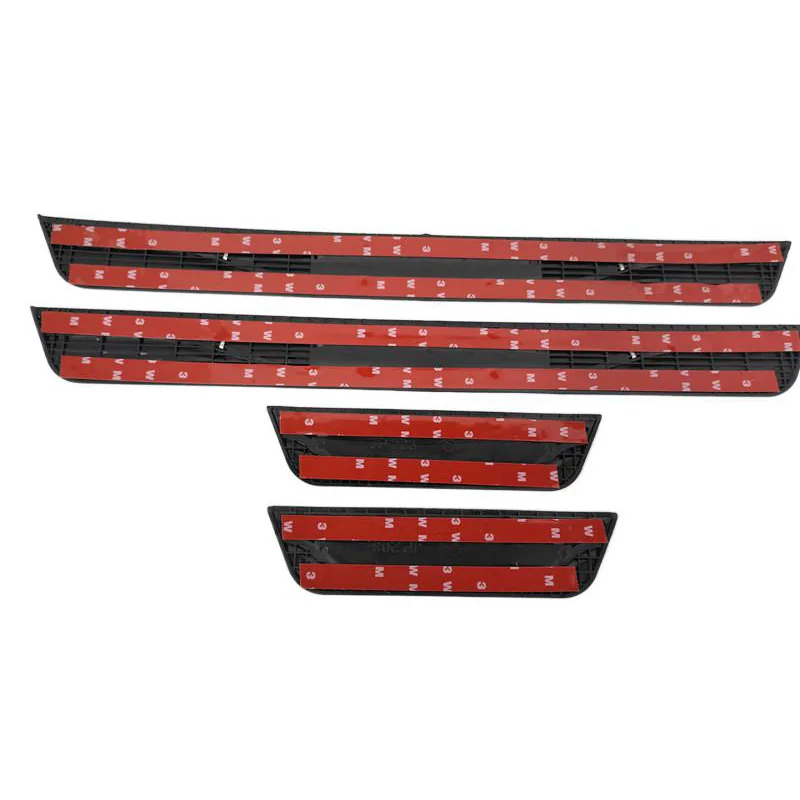 4pcs plastic stainless steel for 2023 2024 geely coolray car auto door sill pedal welcome scuff plate cover 4pcs plastic stainless steel for 2023 2024 geely coolray car auto door sill pedal welcome scuff plate cover