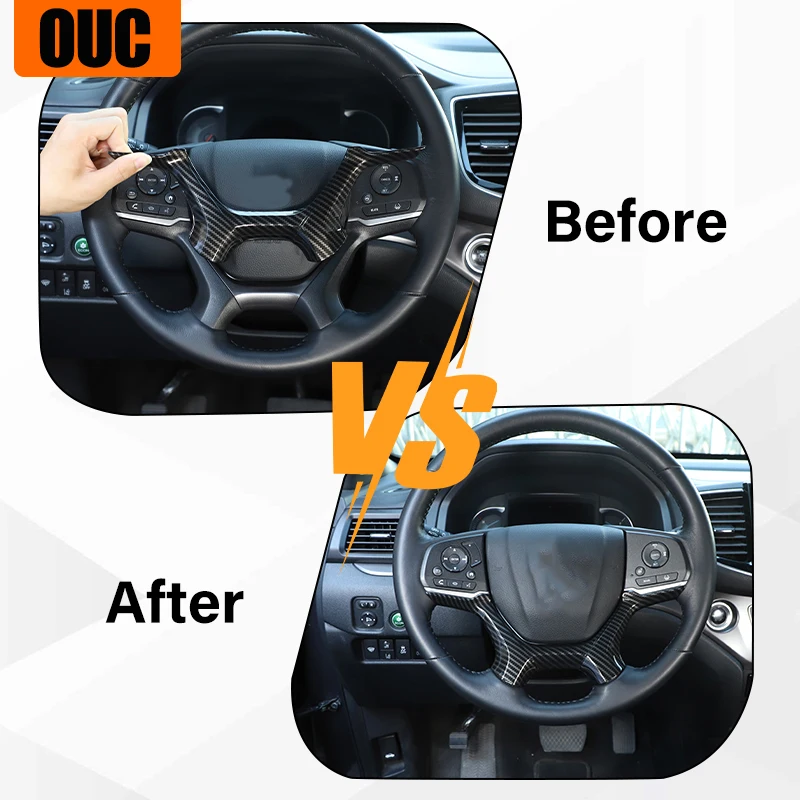 for honda pilot 2015 2022 abs carbon fiber interior kit car dashboard console gear shift panel decoration cover trim stickers for honda pilot 2015 2022 abs carbon fiber interior kit car dashboard console gear shift panel decoration cover trim stickers