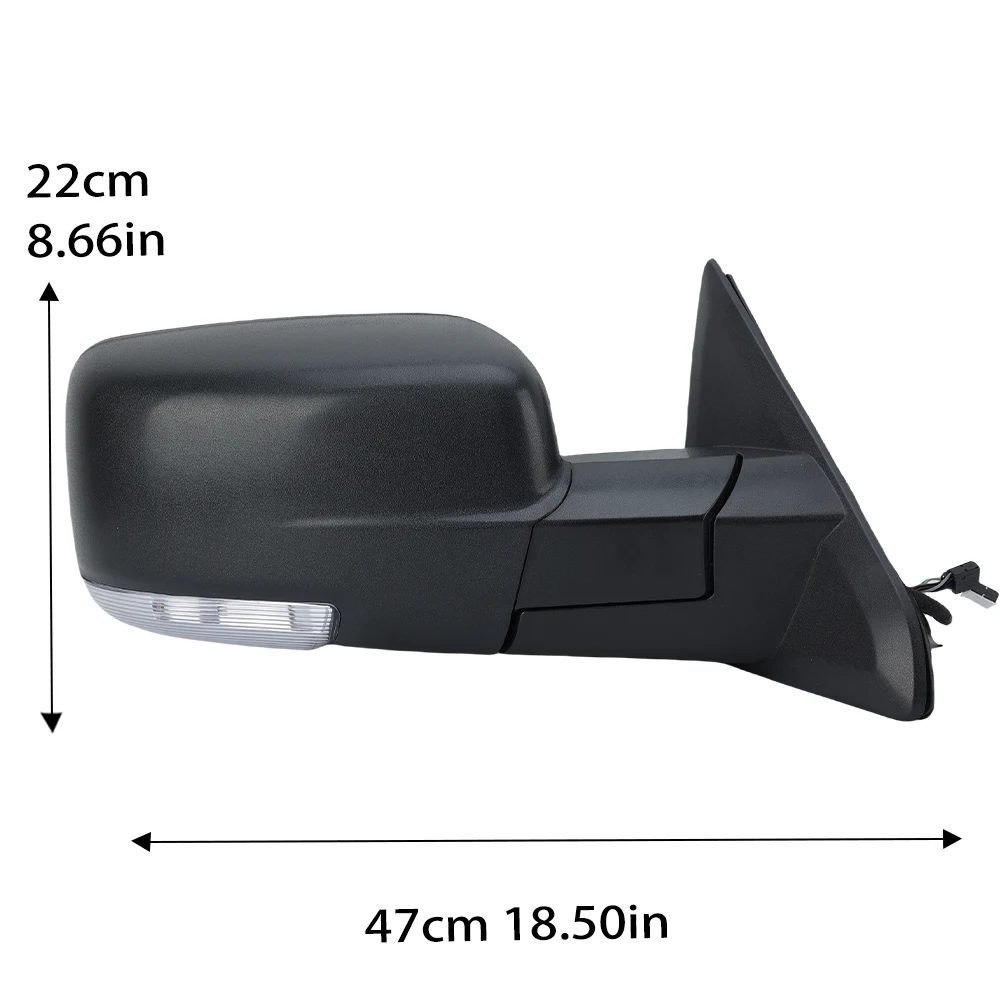 rearview mirror assembly for dodge ram 1500 2500 3500 2013 2018 power folding dual lamps heated door side mirror car rearview mirror assembly for dodge ram 1500 2500 3500 2013 2018 power folding dual lamps heated door side mirror car