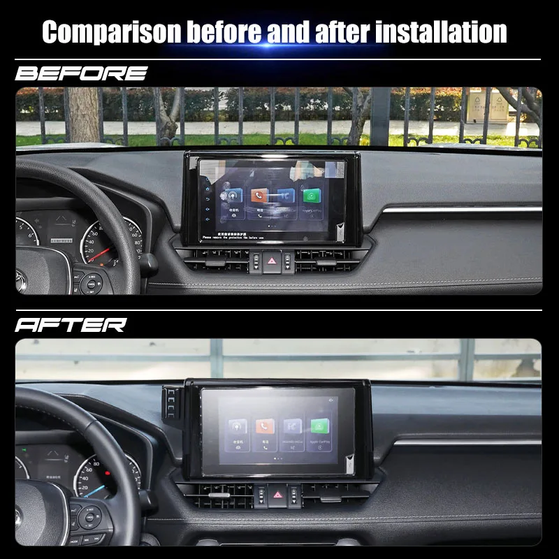 for toyota rav4 xa50 2019 2020 2021 2022 screen car mobile phone holder gps bracket gravity mount support auto stand for toyota rav4 xa50 2019 2020 2021 2022 screen car mobile phone holder gps bracket gravity mount support auto stand