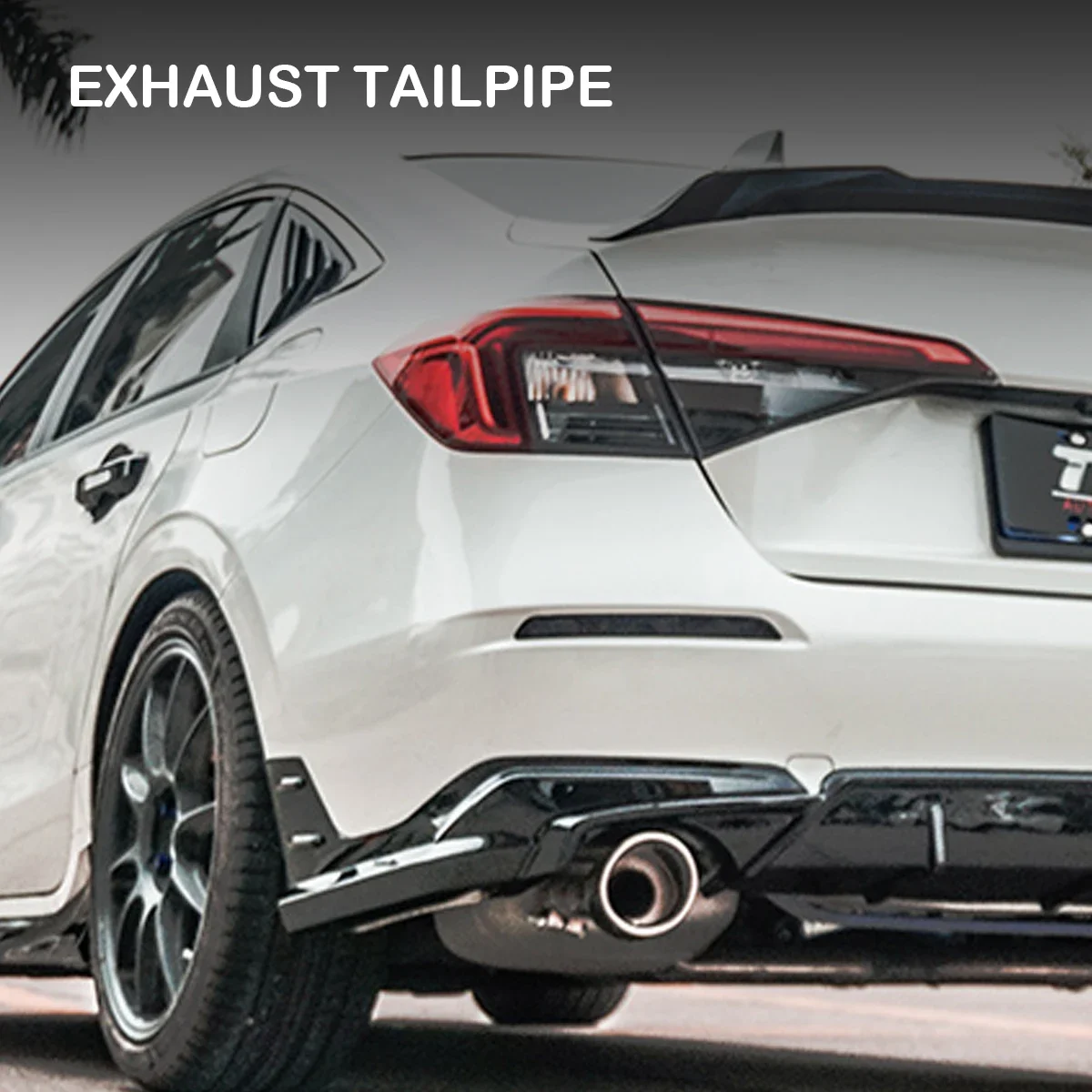 abs plastic front rear bumper lip diffuser plastic side skirt for honda civic 11th gen 2022 2023 mugen style body kit abs plastic front rear bumper lip diffuser plastic side skirt for honda civic 11th gen 2022 2023 mugen style body kit