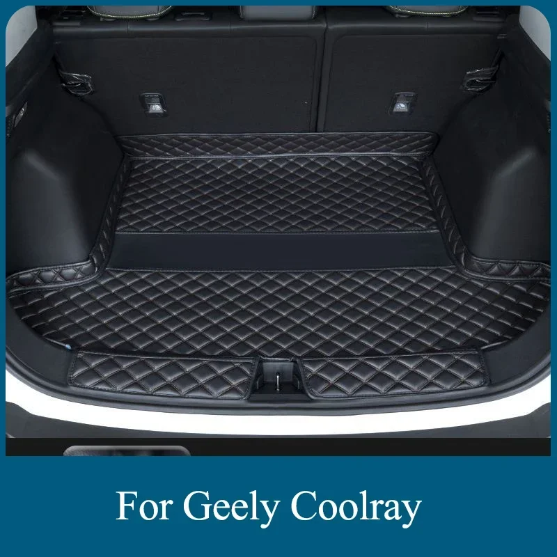 for geely coolray 2023 2024 binyue cool car trunk mats custom cargo liner all surrounded rear auto tail boot tray for geely coolray 2023 2024 binyue cool car trunk mats custom cargo liner all surrounded rear auto tail boot tray