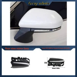 for toyota for camry 2018 2023 for toyota for avalon 2019 2022 car exterior rearview side mirror bottom lower base cover shell