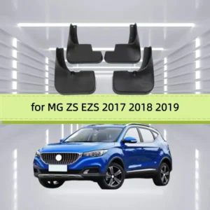 mudguards mud flap flaps splash guards fender protector cover trim 4pcs for mg zs ezs 2018 2019 2020 2022 car accessories