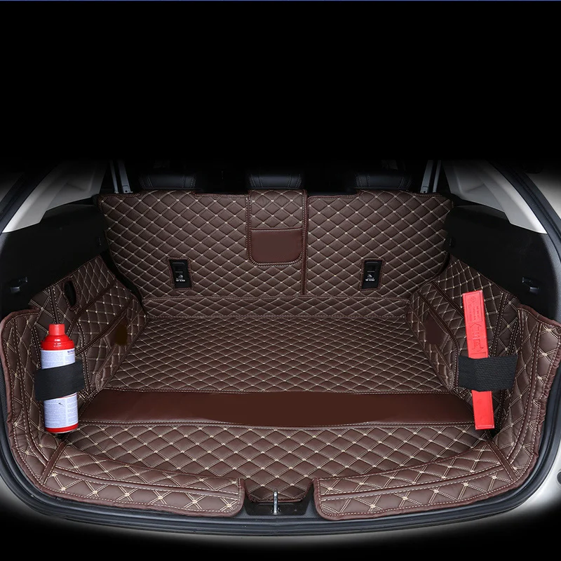 for geely tugella fy11 2019 2023 car styling trunk protection pu leather mat catpet interior modification cover part for geely tugella fy11 2019 2023 car styling trunk protection pu leather mat catpet interior modification cover part