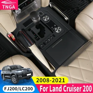 for 2008 2021 toyota land cruiser lc200 200 j200 lhd center console cover perfect fit anti scratch non slip interior accessories