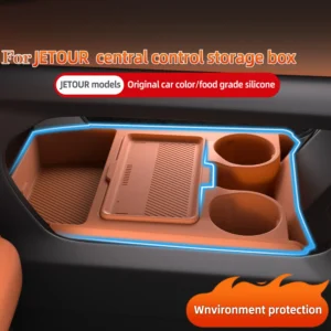 for jetour dashing 2025 2026 accessorie car center console lower storage box,center console cup holder,storage box modification