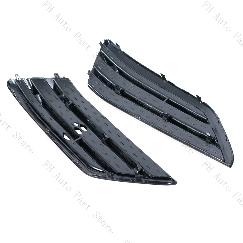 2pcs for honda pilot 2016 2017 2018 front bumper fog lamp light trim grille cover frame lid bezel hood 2pcs for honda pilot 2016 2017 2018 front bumper fog lamp light trim grille cover frame lid bezel hood