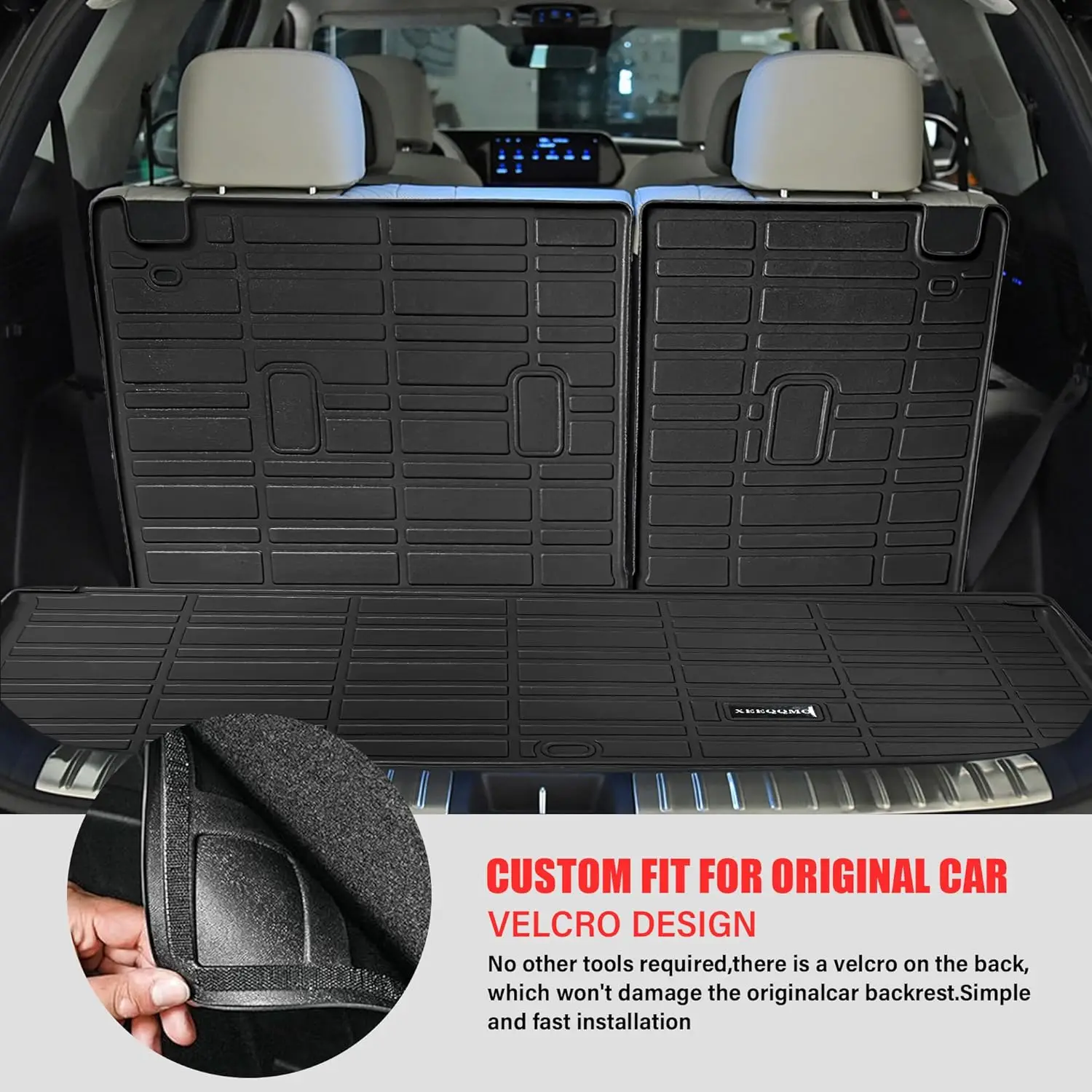 new floor mats for nissan pathfinder 7/8 seats 2022 2023 2024 with backrest mat &trunk mat all weather tpe rubber cargo liner new floor mats for nissan pathfinder 7/8 seats 2022 2023 2024 with backrest mat &trunk mat all weather tpe rubber cargo liner