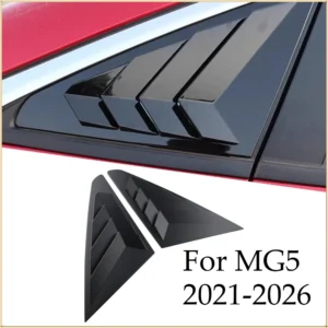 car rear window louver spoiler trim decoration for mg5 2021 2024 2025 2026 window shutter cover sun shade protective accessories
