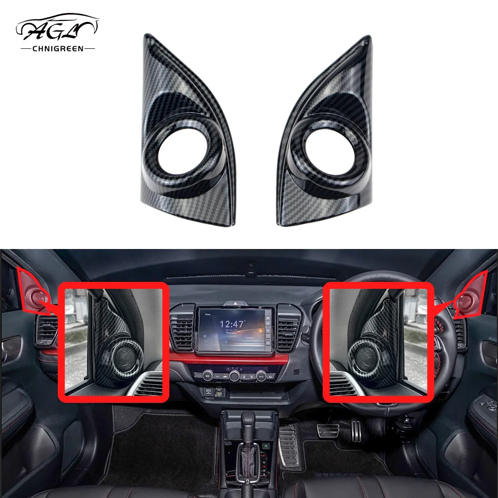 2pcs abs carbon fiber color pillar frame cover interior decorative for honda city 2020 2021 2022 2023 2024 2pcs abs carbon fiber color pillar frame cover interior decorative for honda city 2020 2021 2022 2023 2024