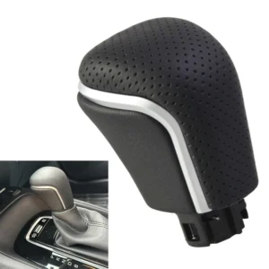 car gear shift knob leather shifter lever for toyota for corolla for camry xv70 v70 for avalon 2018 2022 interior part