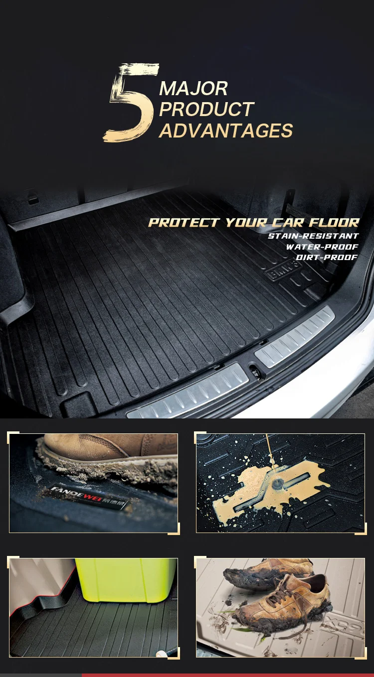 odorless waterproof car trunk mats for toyota lc200 land cruiser 200 easy to clean tail mat odorless waterproof car trunk mats for toyota lc200 land cruiser 200 easy to clean tail mat