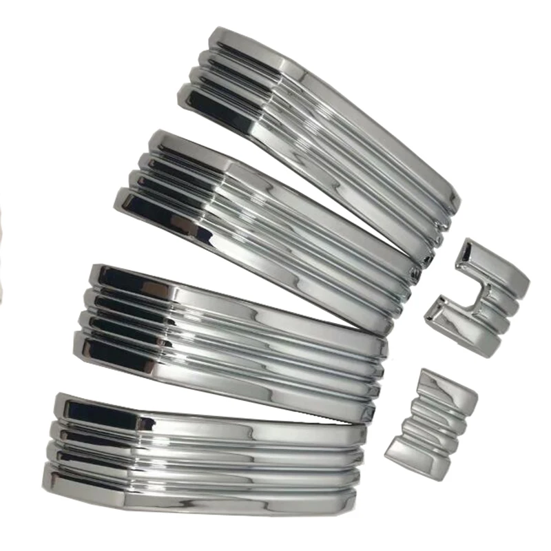 abs chrome front grille grill shinny decoration trims for toyota land cruiser prado 150 fj150 2018 2019 2020 6pcs abs chrome front grille grill shinny decoration trims for toyota land cruiser prado 150 fj150 2018 2019 2020 6pcs