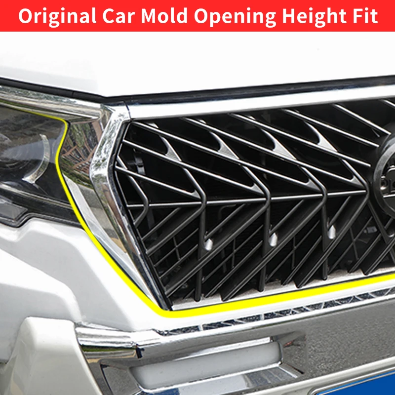 for toyota land cruiser prado 150 2014 2023 2022 2021 grille modification lc150 grille trd front face decoration for toyota land cruiser prado 150 2014 2023 2022 2021 grille modification lc150 grille trd front face decoration