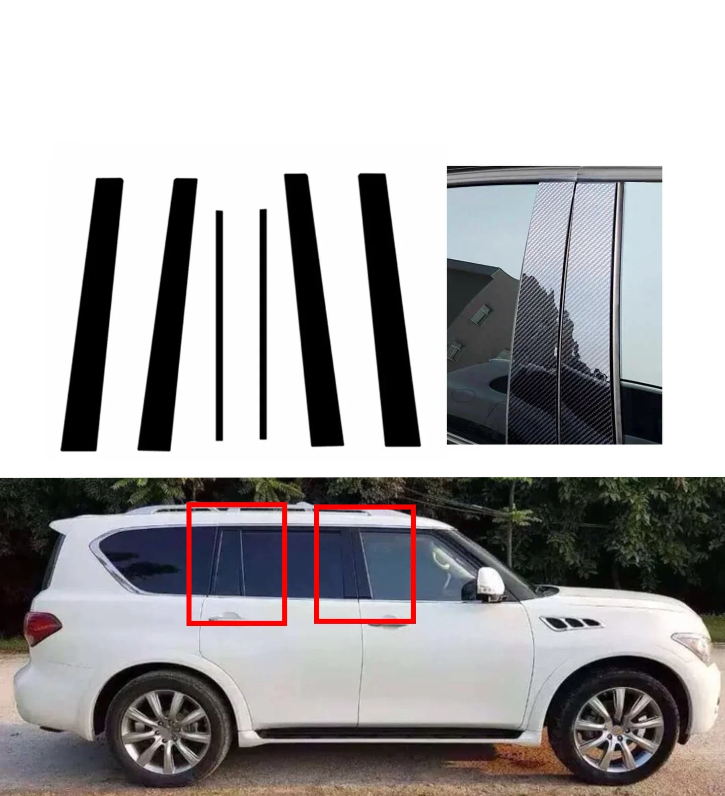 for infiniti qx56 qx80 2004 2005 2006 2007 2008 2009 2010 2011 2012 2013 6pcs glossy black window pillar post cover oe style for infiniti qx56 qx80 2004 2005 2006 2007 2008 2009 2010 2011 2012 2013 6pcs glossy black window pillar post cover oe style