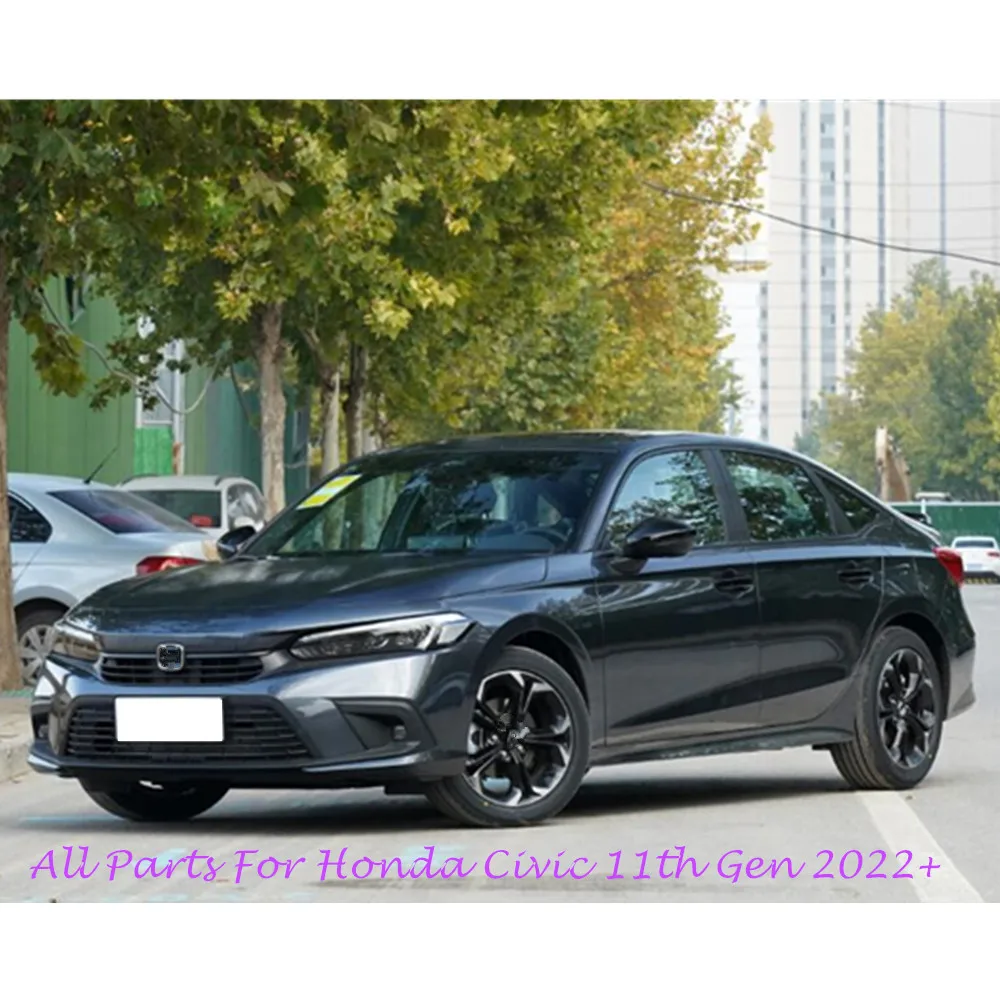 for honda civic 11th gen 2022 2023 2024 rear side window louver vent cover trim car exterior abs plastic decoration for honda civic 11th gen 2022 2023 2024 rear side window louver vent cover trim car exterior abs plastic decoration
